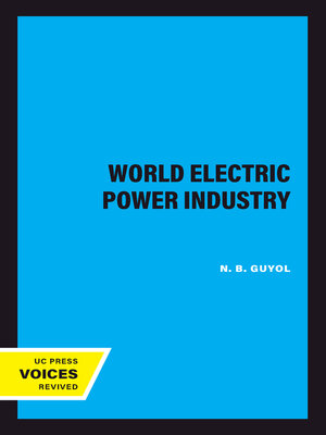 cover image of The World Electric Power Industry